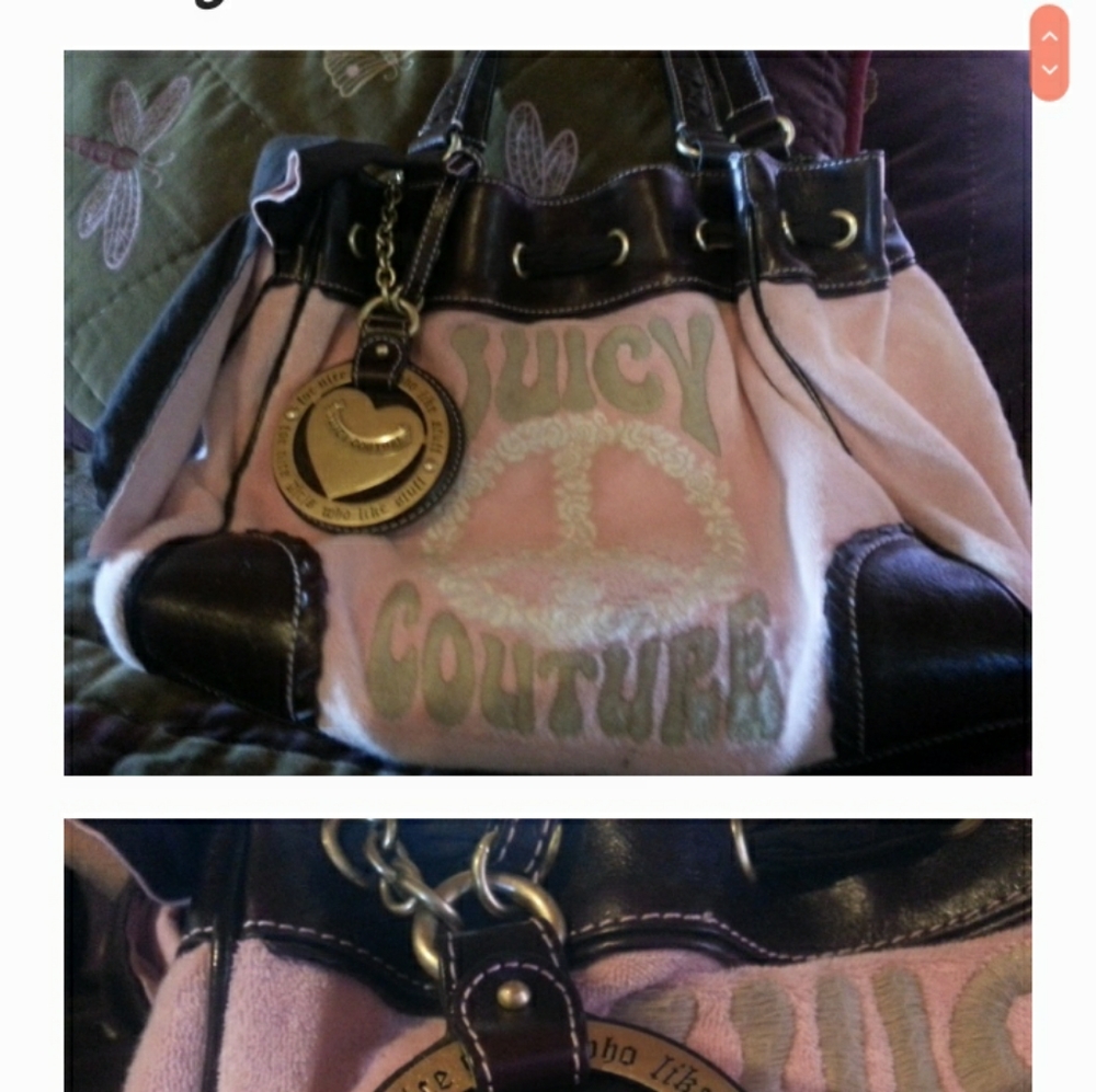 Vintage Juicy couture peace purse